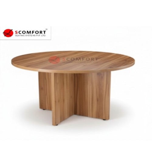 Scomfort SC-CON 13 Modern Round Meeting Table for Offices